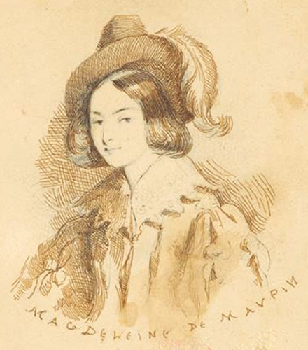 Théophile Gauthier, Magdeleine de Maupin, Paris, Bibliothèque de l'Institut de France © Bibliothèque Mazarine
