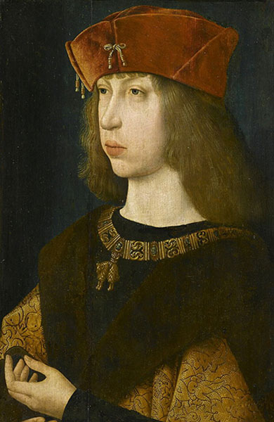 Maître de la Légende de sainte Marie-Madeleine, Philippe le beau, XVIe siècle, Paris, musée du Louvre.