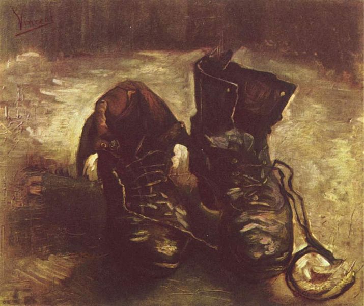 Les Godillots (1886, Vincent Van Gogh, musée Van Gogh, Amsterdam)