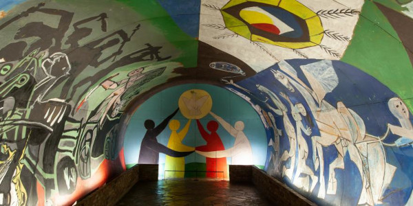 Pablo Picasso, La Guerre et la Paix, 1952, musée national Pablo Picasso, Vallauris (Alpes-Maritimes).