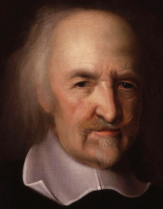 Thomas Hobbes (5 avril 1588, Westport, Wiltshire ; 4 décembre 1679, Hardwick Hall, Derbyshire) (John Michael Wright, National Portrait Gallery, Londres)