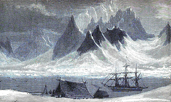 Léonie d'Aunet, Voyage d?une femme au Spitzberg, quatrième édition, illustrée de 34 gravures sur bois, 1872, université de Chicago.