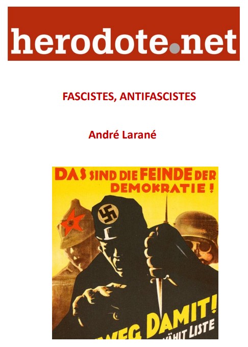 Fascistes, antifascistes (&Atilde;&copy;ditions Herodote.net, mars 2026)
