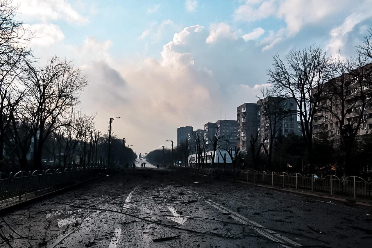 Marioupol apr&egrave;s le si&egrave;ge russe de mars 2022 (photo : Minist&egrave;re de l'Int&eacute;rieur de l'Ukraine)