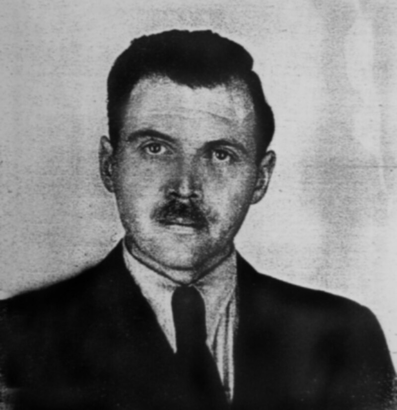 Josef Mengele en 1956 (16 mars 1911, Guntzbourg, Allemagne ; 7 février 1979, Bertioga, Brésil)