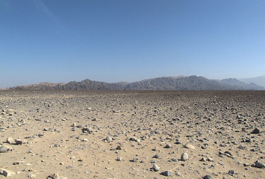 Vue du désert de Nazca, Pérou