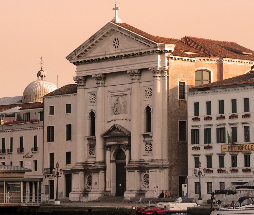 Vue actuelle de l'Ospedale della Pieta (Venise)