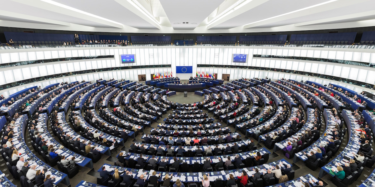 Le Parlement europ&eacute;en de Strasbourg, 2014 (Photo : David Iliff (Diliff) ? CC BY-SA 3.0 ? Wikimedia Commons)