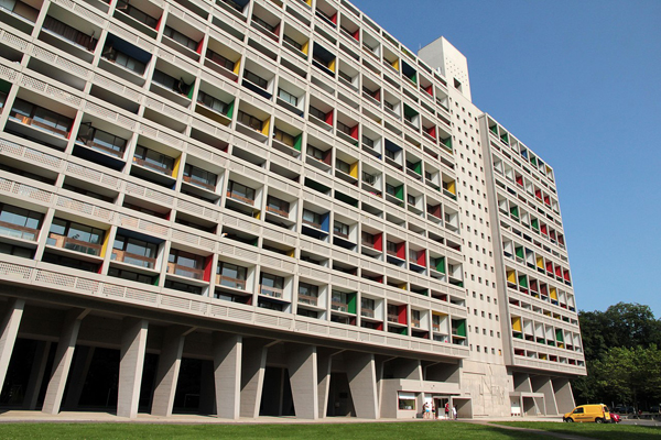 Le Corbusier, La Cité radieuse, Briey-en-Forêt (Meurthe-et-Moselle).