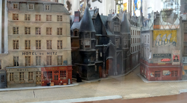 L'hôtel de Sens et ses alentours, Maquette de l'îlot insalubre n°16, Paris, musée Carnavalet.