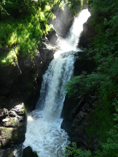 Cascades de Gimel, Corrèze (France).