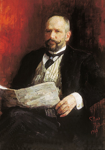Piotr Stolypine, Ilia Répine, 1910, Saratov, musée Radishchev.