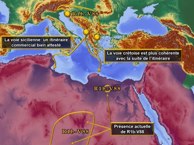 Migrations de populations danubiennes vers le sud de la Méditerranée aux alentours de 5500 av JC