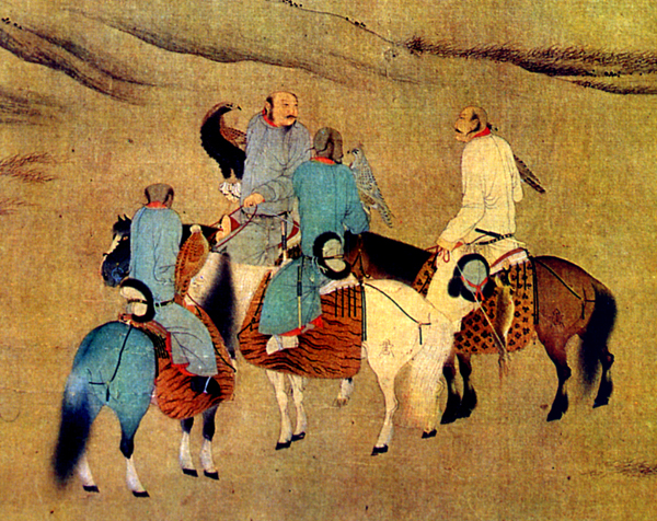 Cavaliers Khitans à la chasse, Taiwan, musée national du Palais.