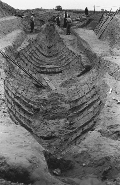 Vue des fouilles, juillet 1939.