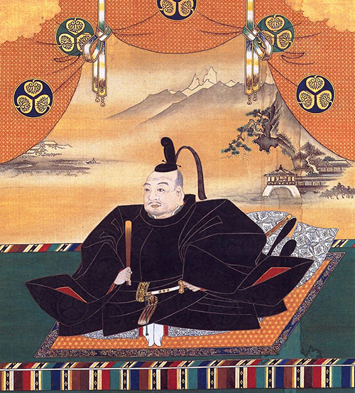 Représentation de Tokugawa Ieyasu, Kanō Tan'yū, XVIIe siècle.