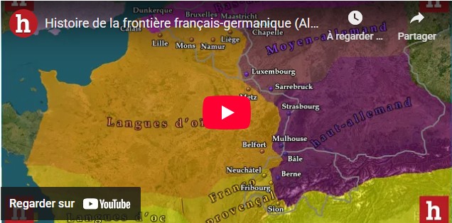 Vincent Boqueho raconte les variations de la frontiÃ¨re linguistique franÃ§ais-allemand