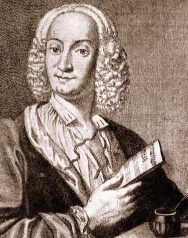 Antonio Vivaldi (1678-1741) a laissé très peu de portraits de lui-même (gravure sur cuivre de François Morellon de la Cave,1725)