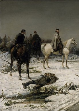 Garibaldi à Dijon, Sebastiano De Albertis, 1877, De Agostini Picture Library.