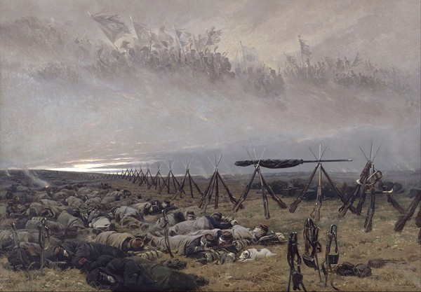 Le Rêve, Édouard Detaille, 1888, Paris, musée d'Orsay.