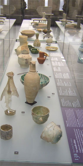 Les Arts de l'Islam au mus&eacute;e du Louvre (photo : Andr&eacute; Laran&eacute;, pour Herodote.net