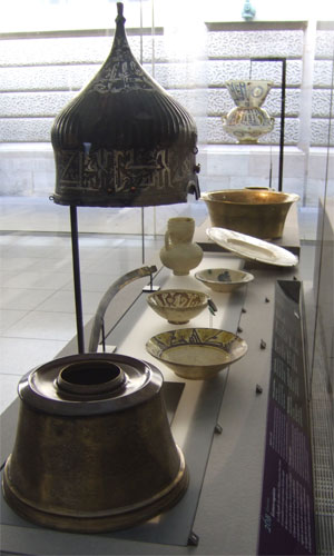 Les Arts de l'Islam au mus&eacute;e du Louvre (photo : Andr&eacute; Laran&eacute;, pour Herodote.net