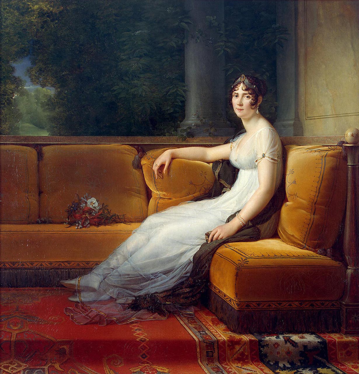 Joséphine de Beauharnais à la Malmaison