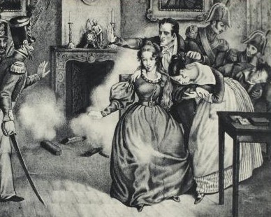 Arrestation de la duchesse de Berry le 7 novembre 1832 (estampe)
