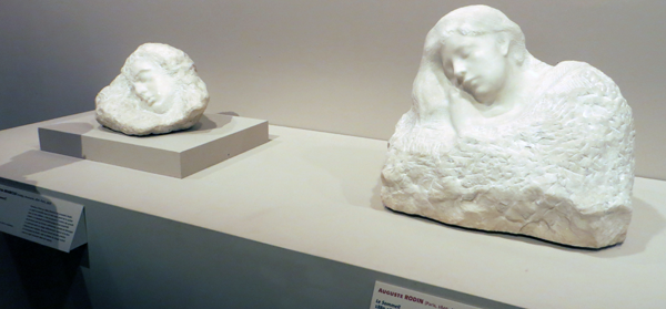 Le Sommeil par Brancusi et par Rodin (Grand Palais, 2017)