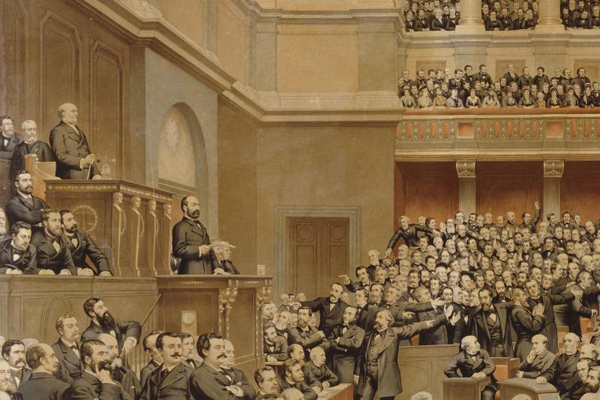 La Chambre des députés à Versailles en 1871
