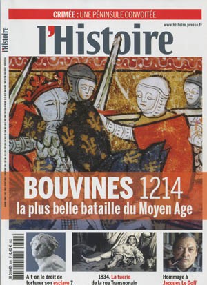 <b>L'Histoire</b>, Mensuel N&deg 399, Mai 2014, 6,40&euro;