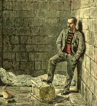 Luigi Luccheni en prison, Le Petit Parisien 25 septembre 1898.