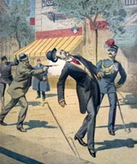 Assassinat du roi de Grèce, Le Petit journal illustré, 30 Mars 1913.