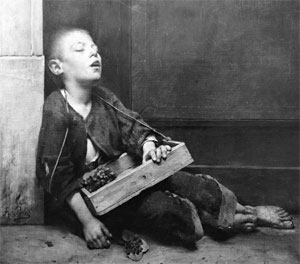 Fernand Pelez, Un Martyr ou Le Petit marchand de violettes, fin XIXe, RMN-Grand Palais