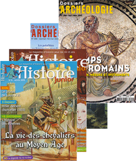 Dossiers d'Arch&eacute;ologie et Histoire Junior (&eacute;ditions Faton)