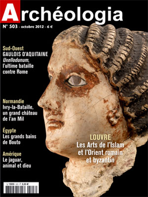 <b>Archéologia</b>, Mensuel N&deg 503, Octobre 2012, 6&euro;