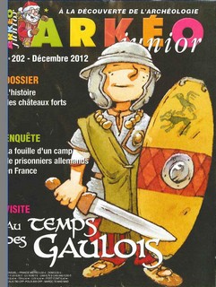 <b>Arkéo junior (7-14 ans)</b>, Mensuel N&deg 202, Décembre 2012, 5,50&euro;