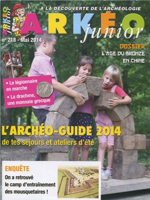 <b>Arkéo junior (7-14 ans)</b>, Mensuel N&deg 218, Mai 2014, 5,50&euro;