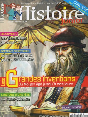 <b>Histoire Junior (10-15 ans)</b>, Mensuel N&deg 16, Février 2013, 5,50&euro;