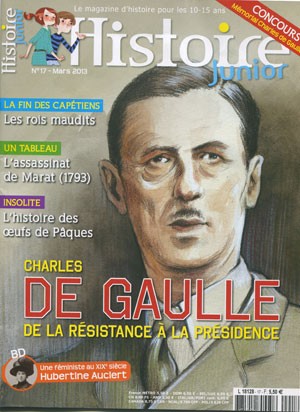 <b>Histoire Junior (10-15 ans)</b>, Mensuel N&deg 17, Mars 2013, 5,50&euro;