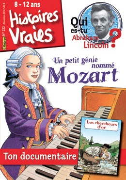 <b>Histoires vraies (8-12 ans)</b>, Mensuel N&deg 222, Novembre 2012, 5,50&euro;