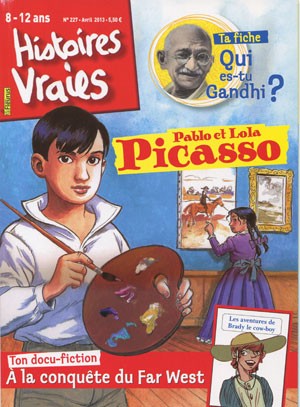 <b>Histoires vraies (8-12 ans)</b>, Mensuel N&deg 227, Avril 2013, 5,50&euro;