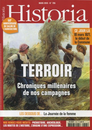 <b>Historia</b>, Mensuel N&deg 795, Mars 2013, 5,50&euro;