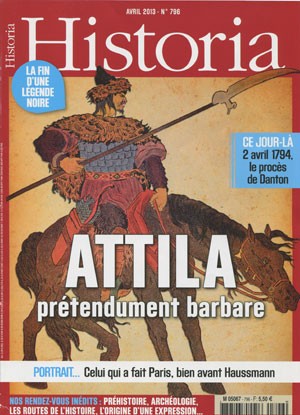 <b>Historia</b>, Mensuel N&deg 796, Avril 2013, 5,50&euro;