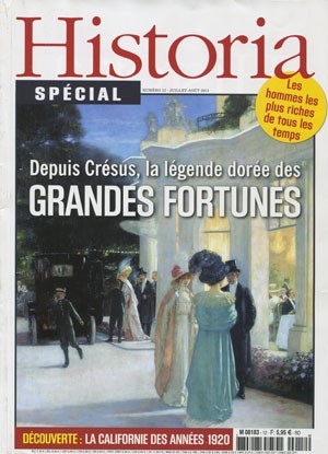 <b>Historia</b>, Mensuel N&deg 12, Juillet-Août 2013, 5,95&euro;