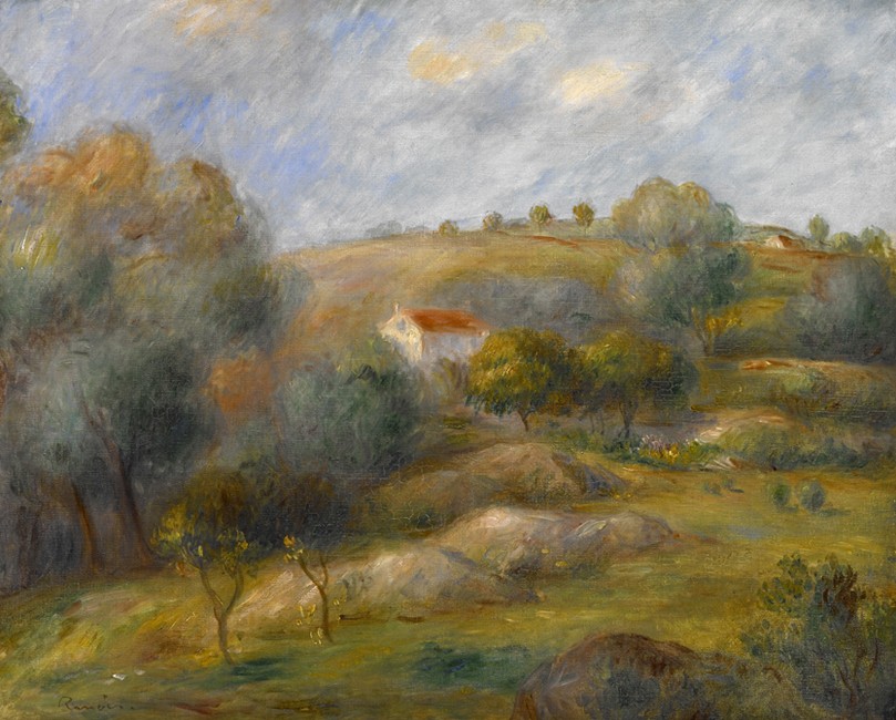 &laquo; Printemps &agrave; Essoyes &raquo;, vers 1900, Pierre-Auguste Renoir, Indianapolis Museum of Art, Indiana, &Eacute;tats-Unis.