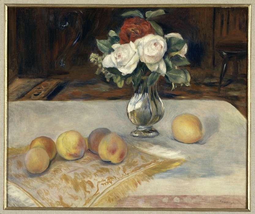 Nature morte, s.d., Pierre-Auguste Renoir, musée d'Orsay, Paris.