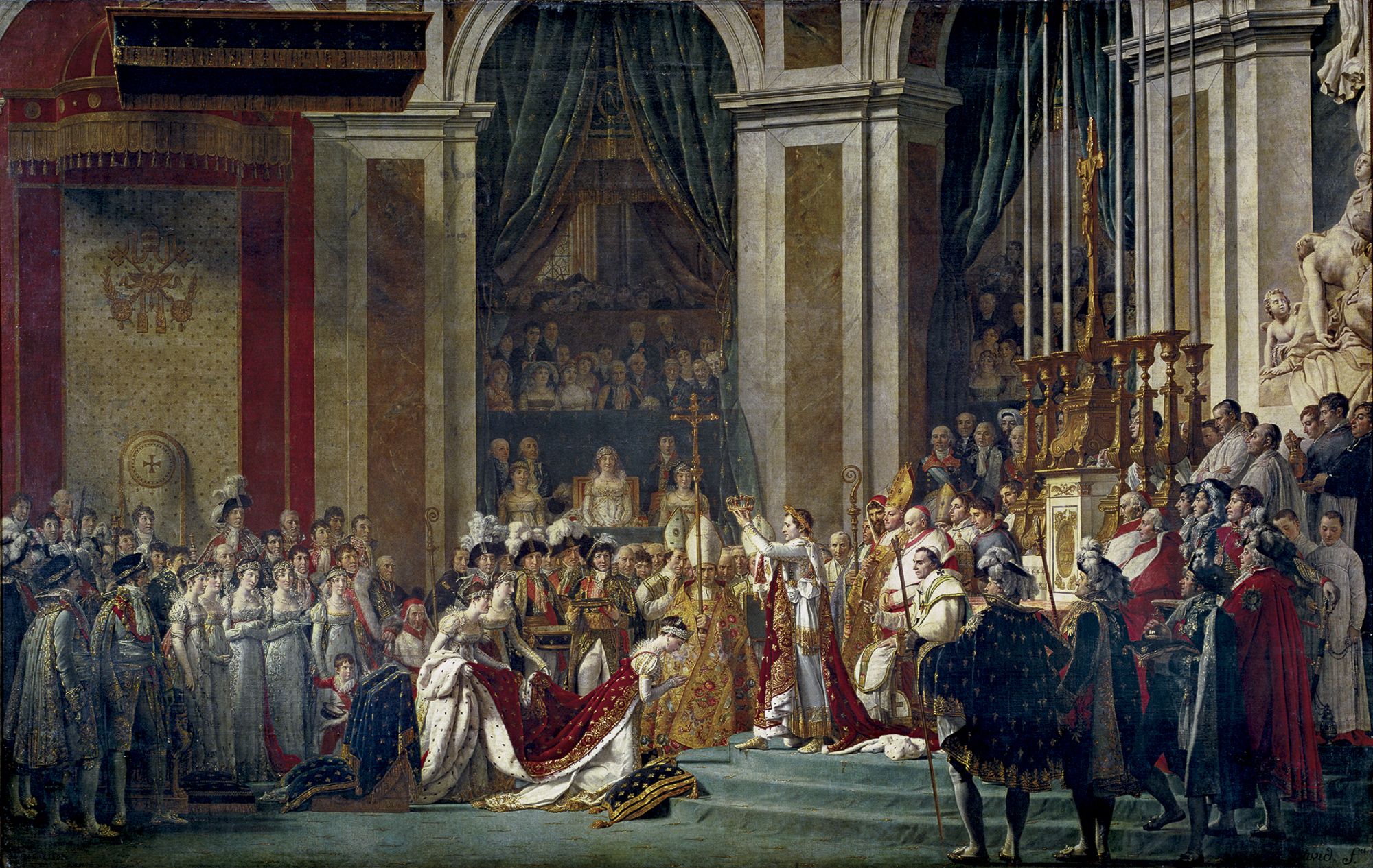 Le sacre de Napoléon Ier
