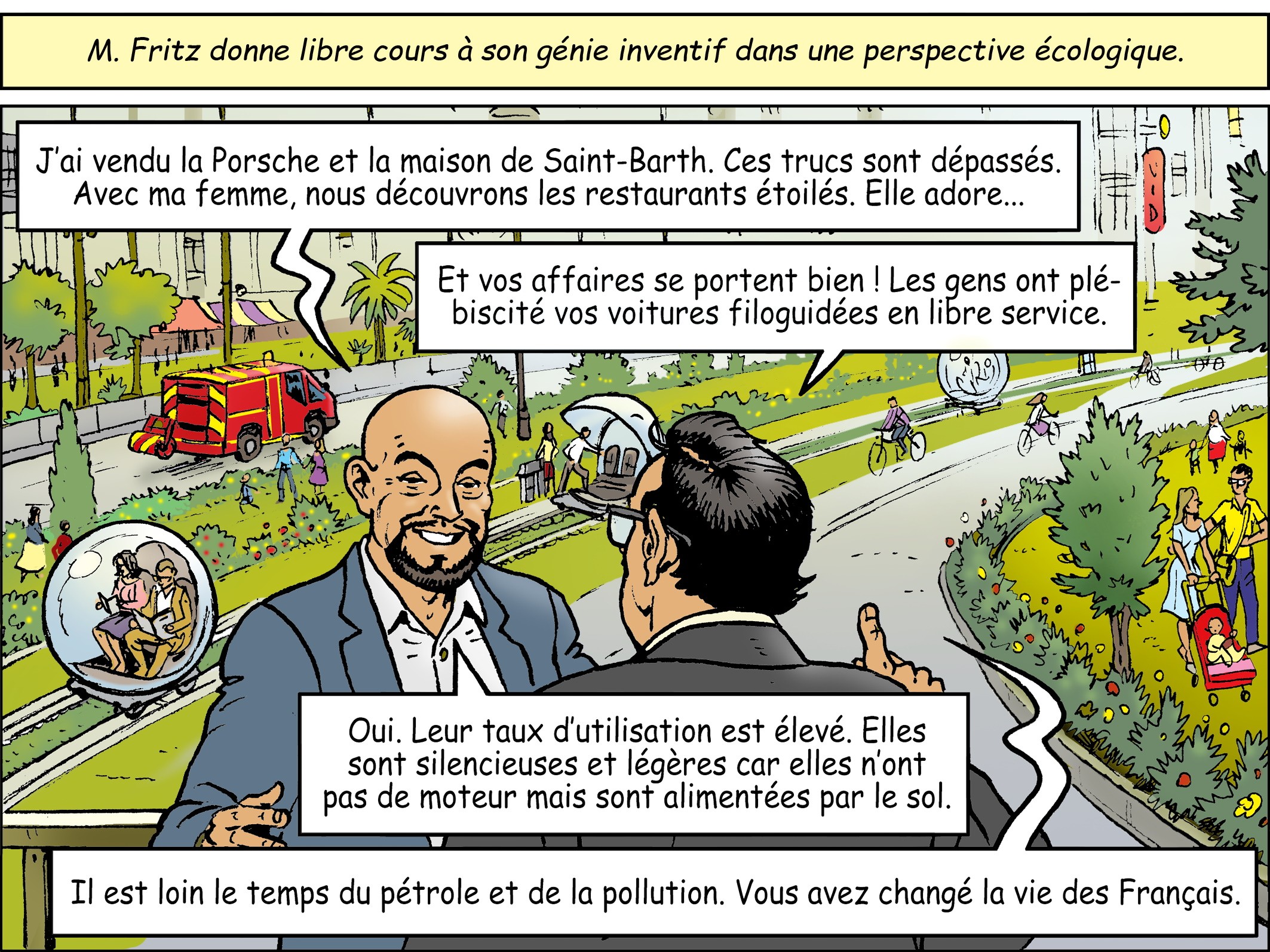 Le climat et la vie, Manifeste pour une écologie globale, 12e épisode (illustrations : Dominique Rousseau)