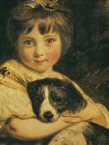 Portrait de Sarah, par Reynolds